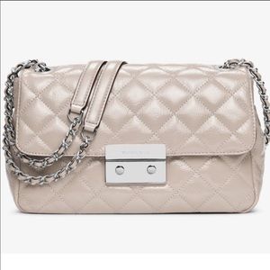 'Large Sloan' Chain Quilted Leather Shoulder Bag
